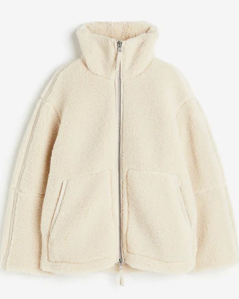Penelope | Giacca Piumino in Teddy Morbido