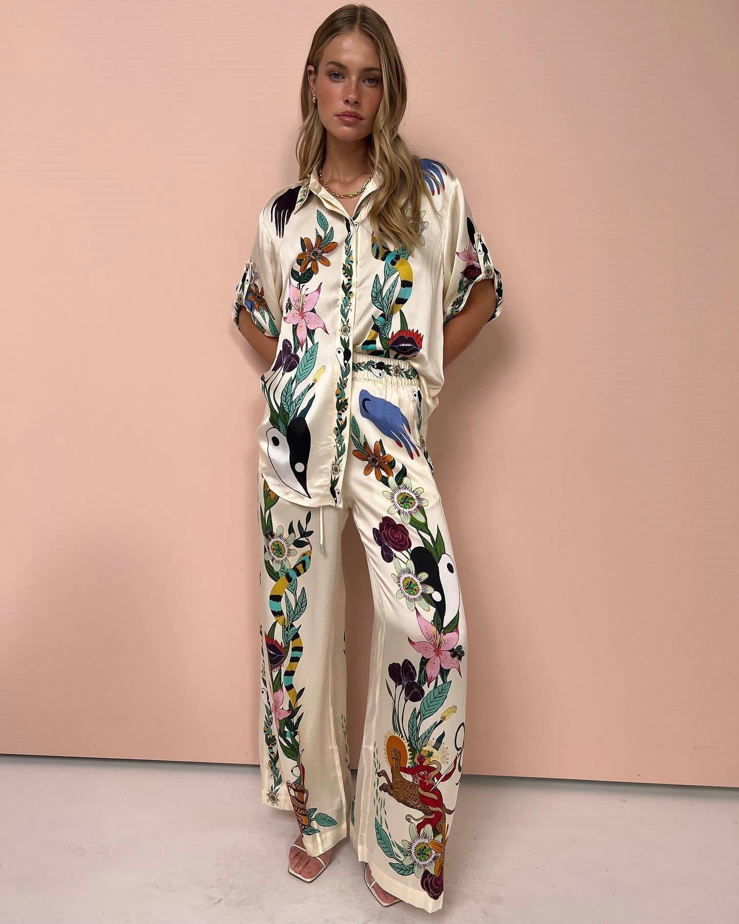 Elena | Lussuoso set da due pezzi - Eleganza senza tempo per tutte le occasioni