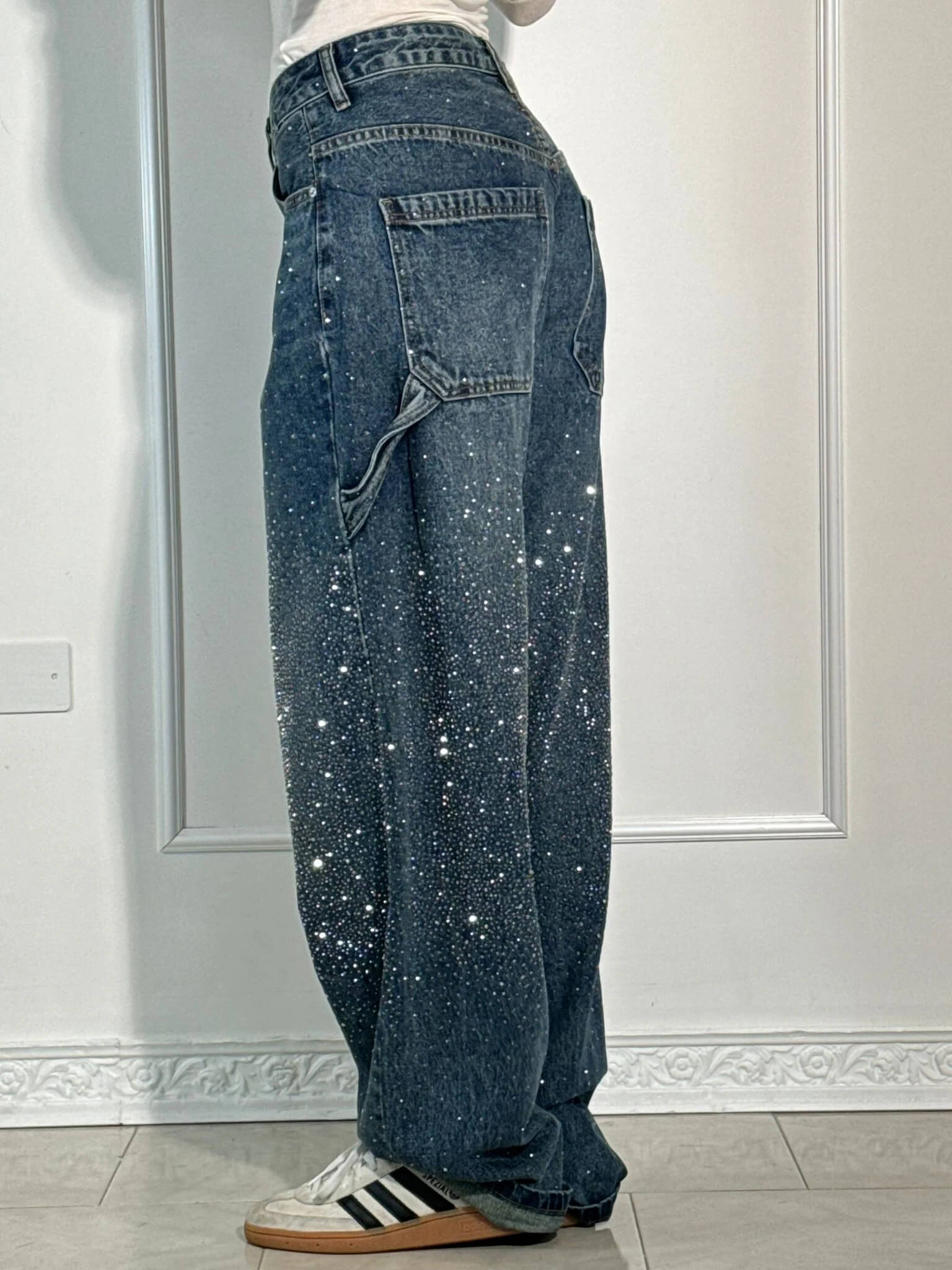 Martina | Jeans a diamante