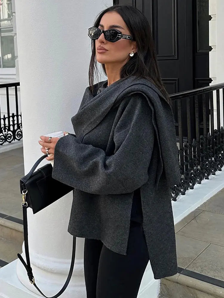 Belle Nuit™ | Mace Classy Scarf Coat