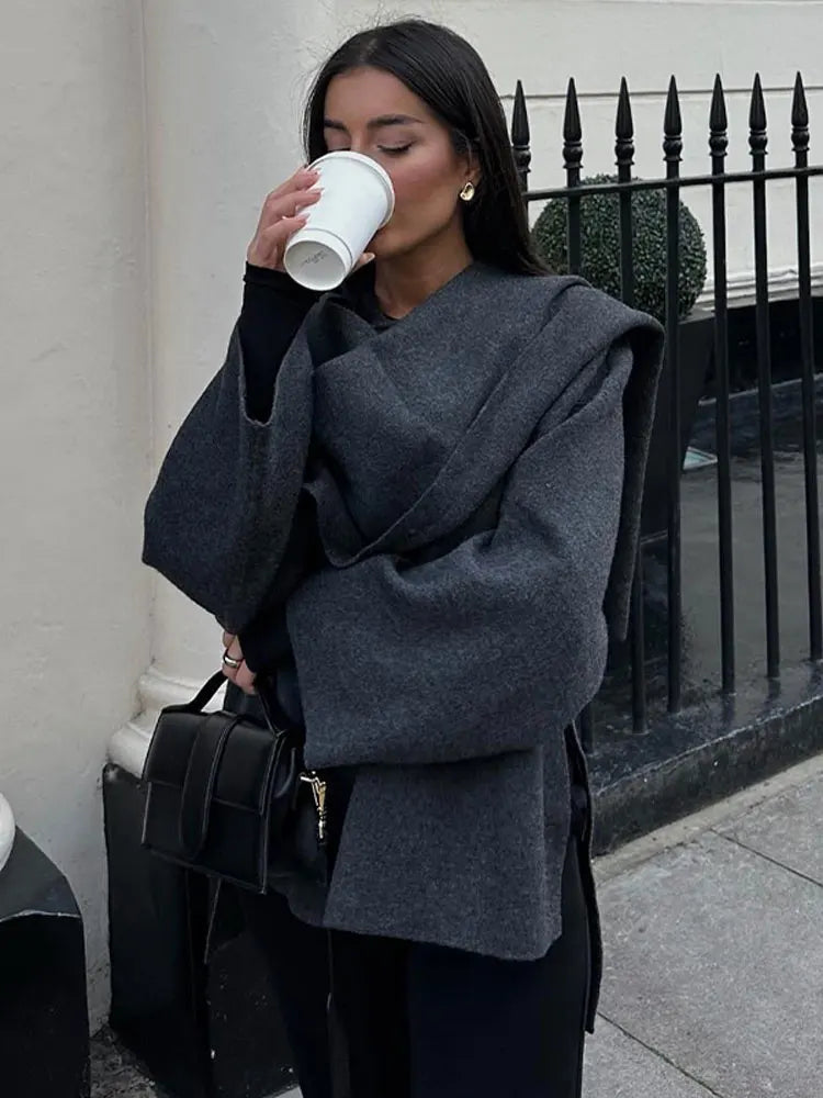 Belle Nuit™ | Mace Classy Scarf Coat