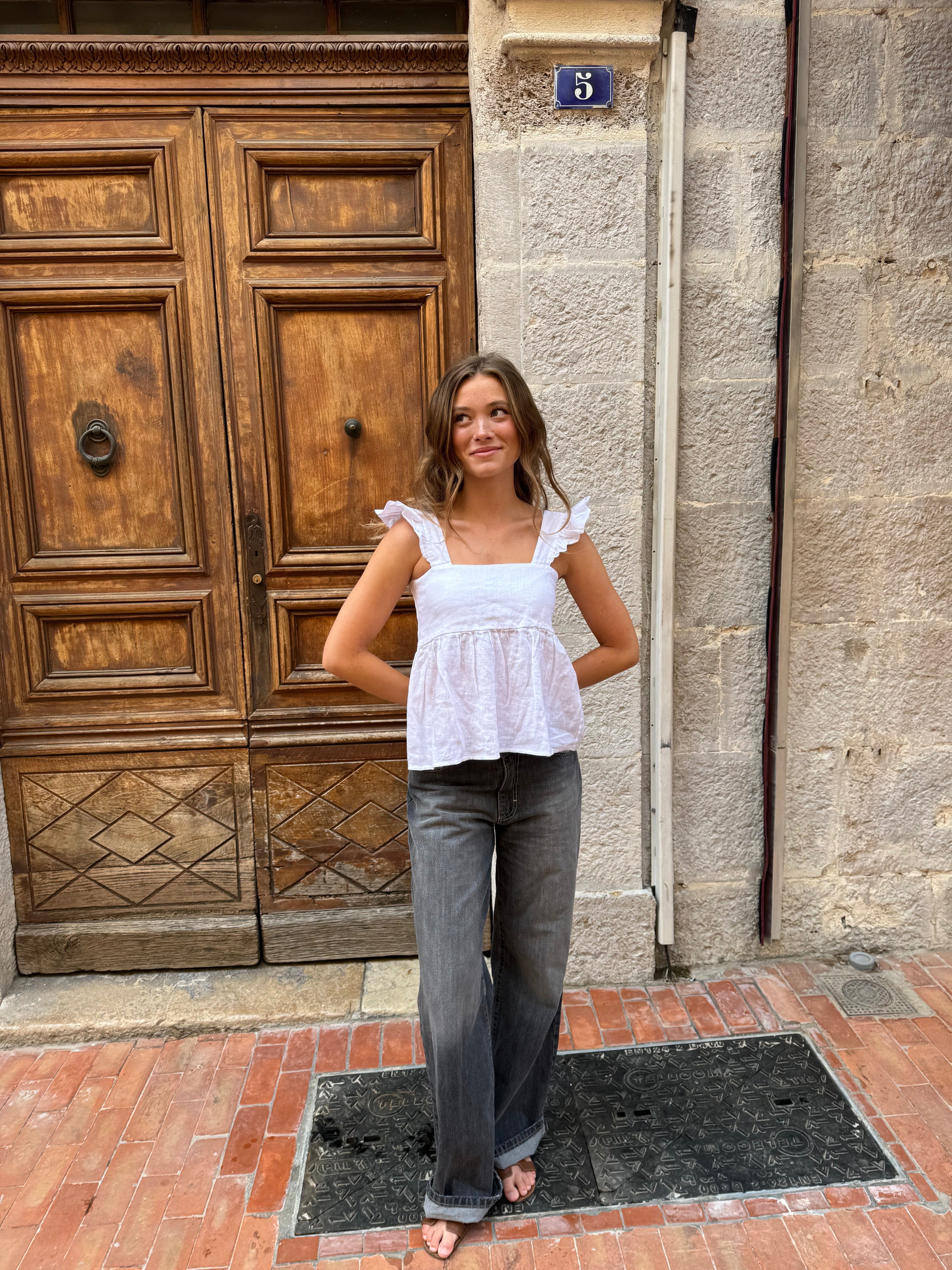 Belle Nuit™ | Low-Waisted Jeans - Grey Denim
