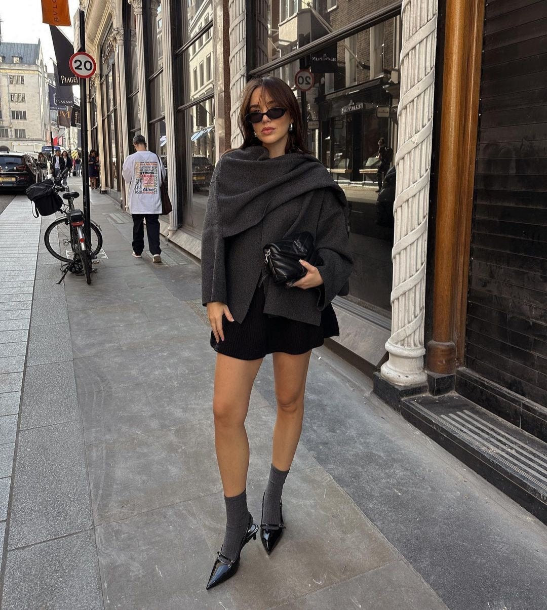 Belle Nuit™ | Mace Classy Scarf Coat