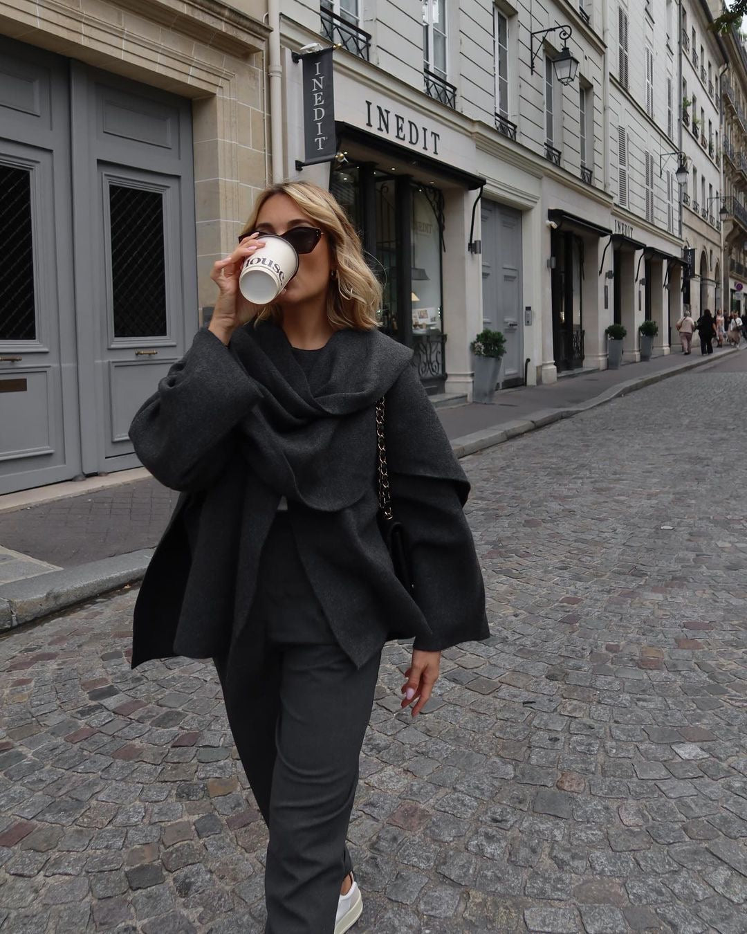 Belle Nuit™ | Mace Classy Scarf Coat