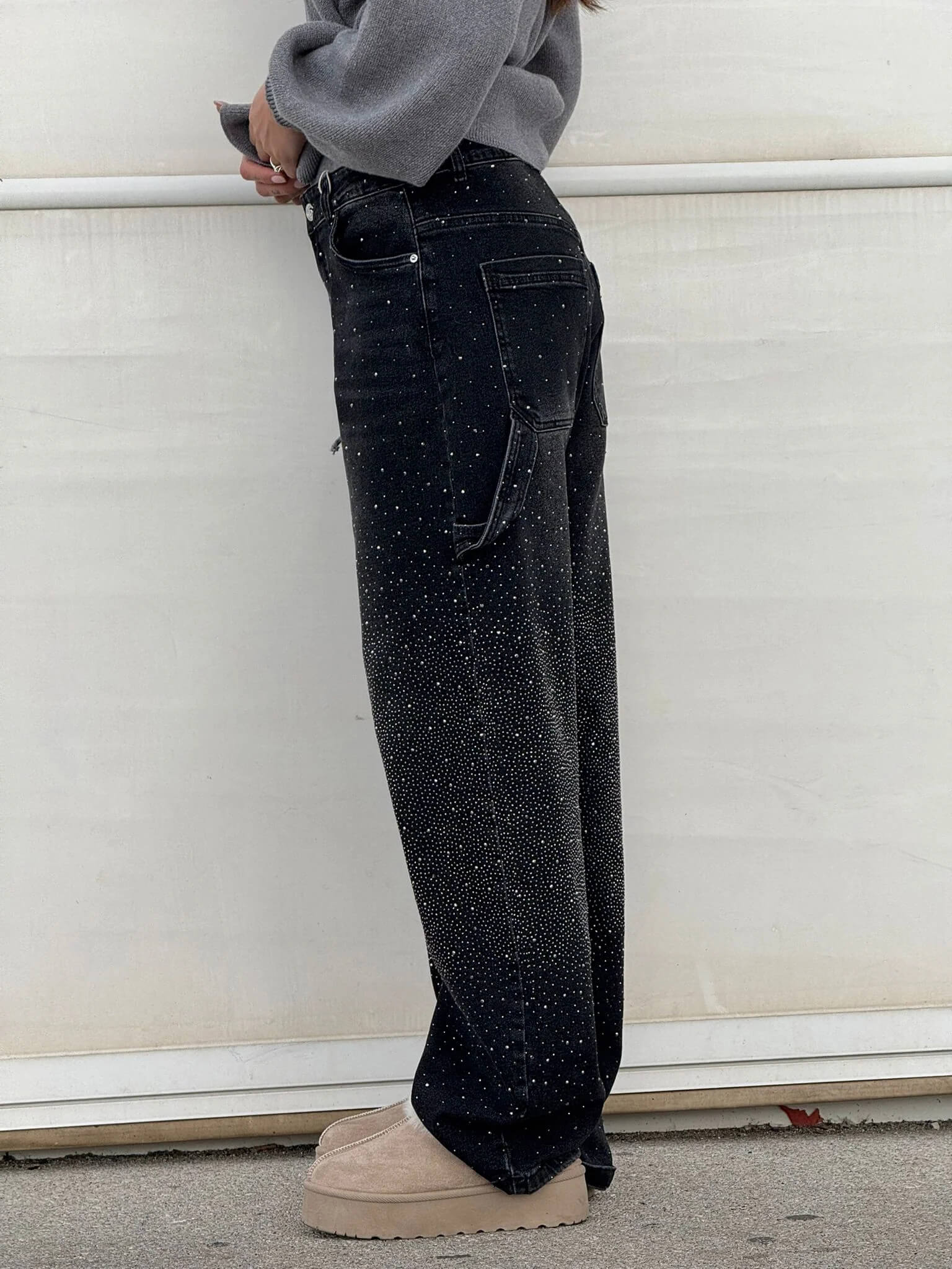 Martina | Jeans a diamante