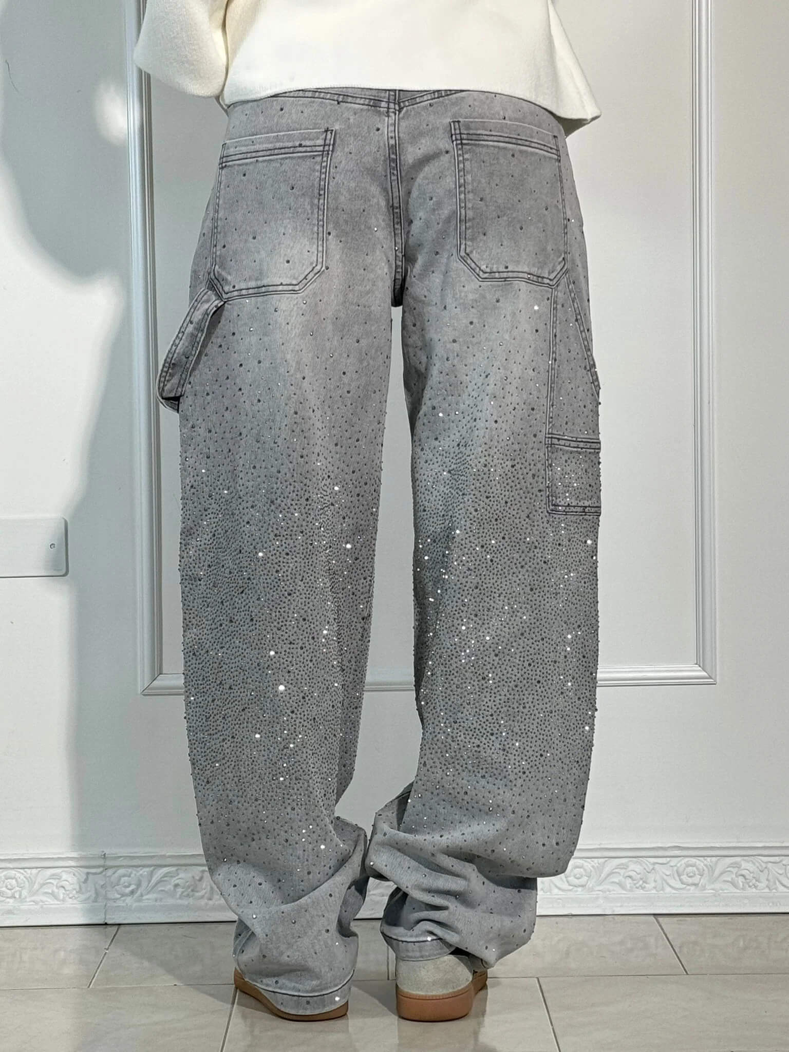 Martina | Jeans a diamante