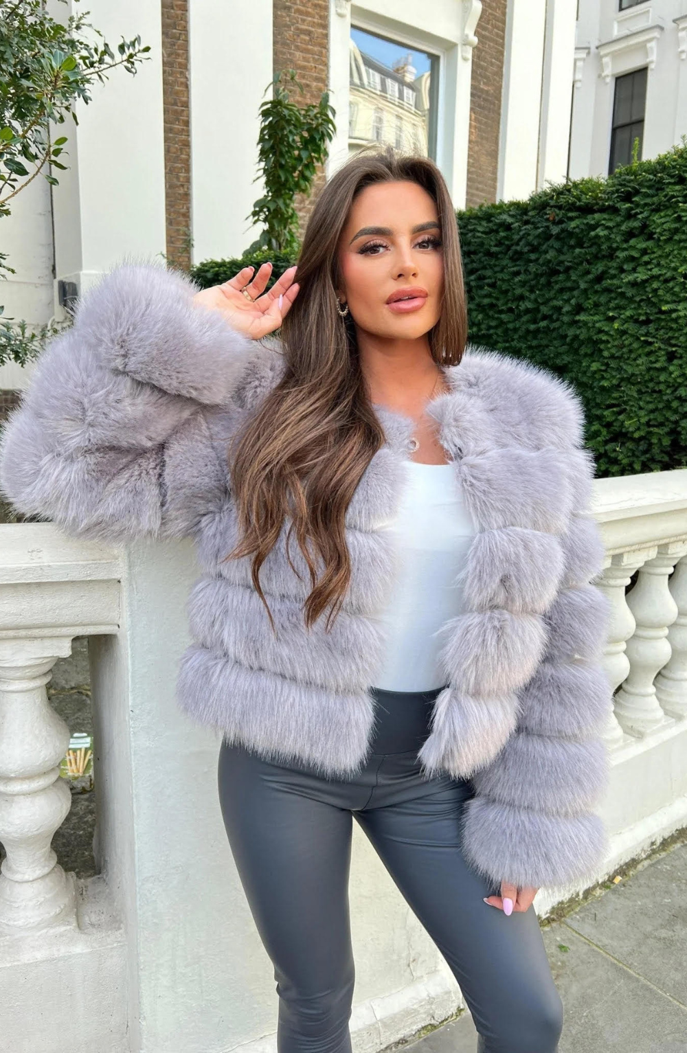 Belle Nuit™ | Luxurious Faux Fur Coat