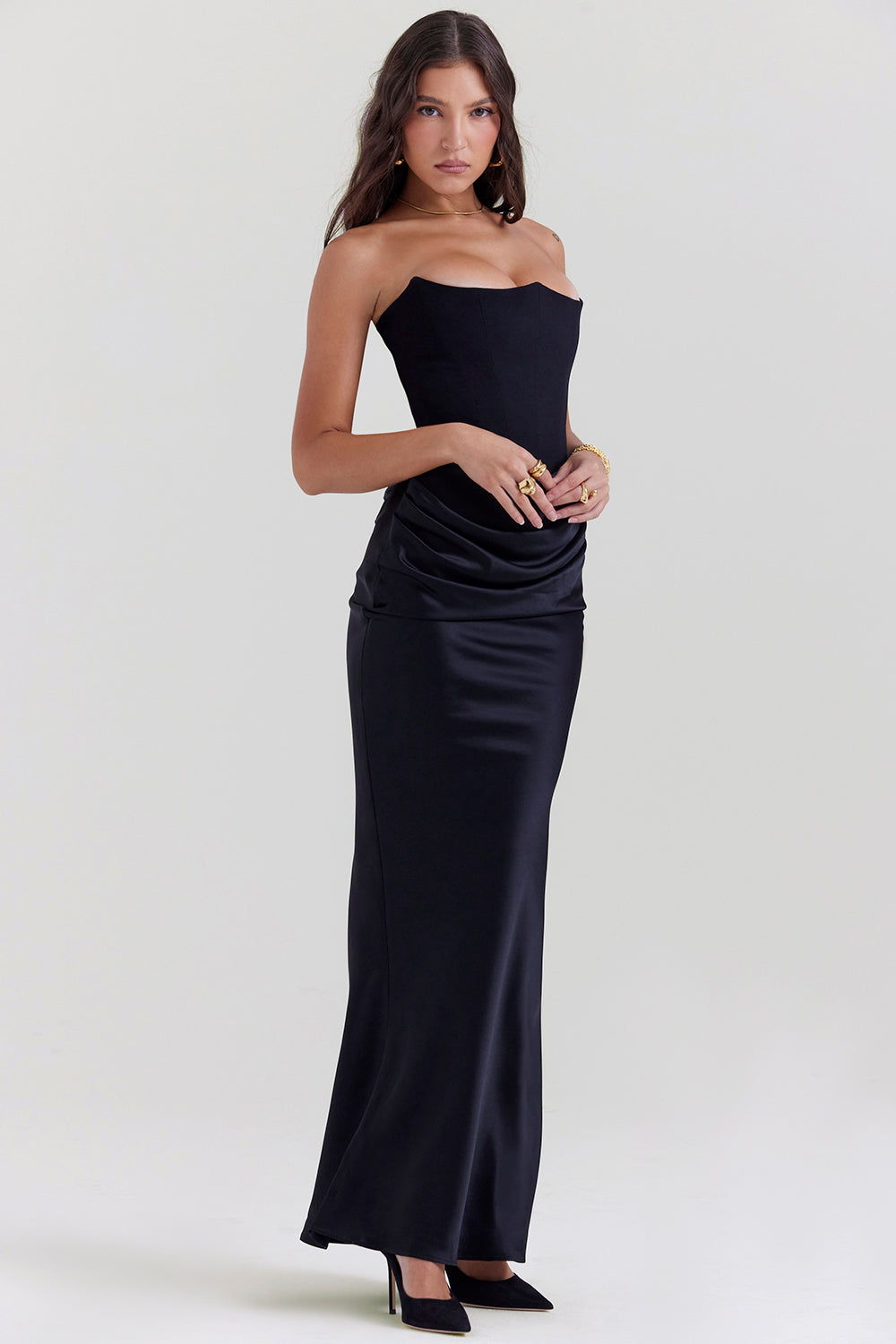 Belle Nuit | Liv Corset Maxi Dress