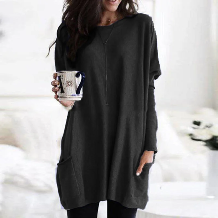 Carmen | Top casual con tasche