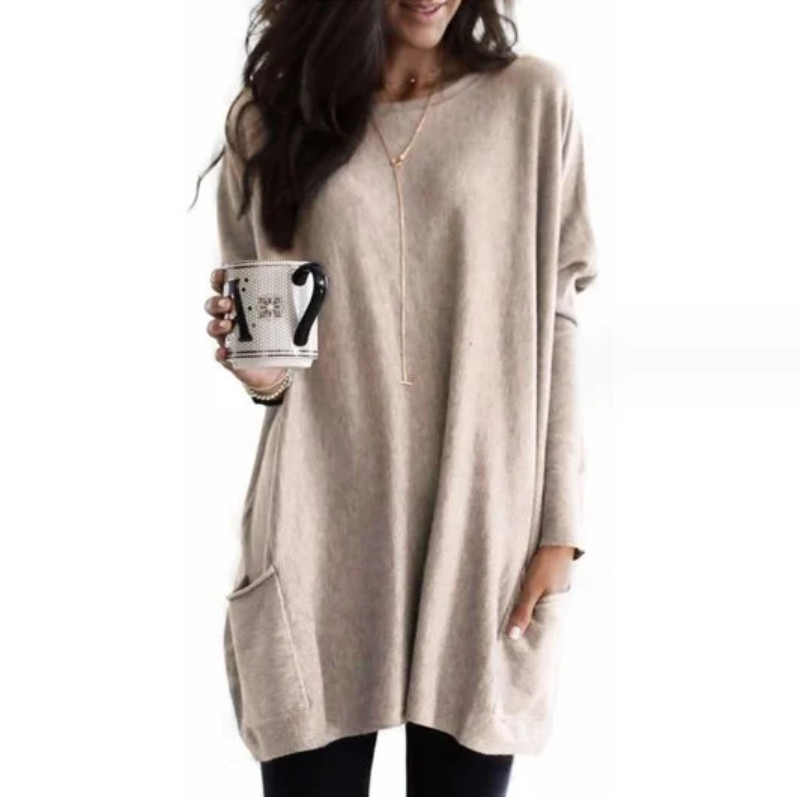 Carmen | Top casual con tasche