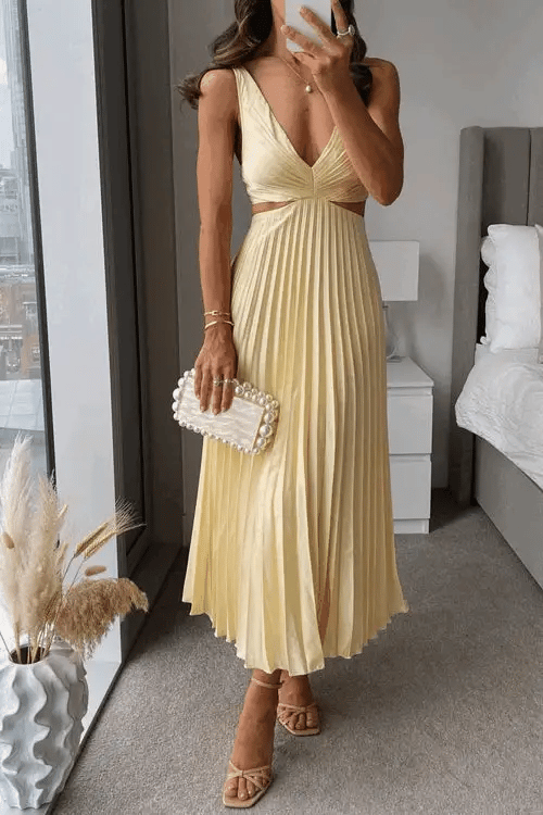 Madeleine | Elegante abito lungo