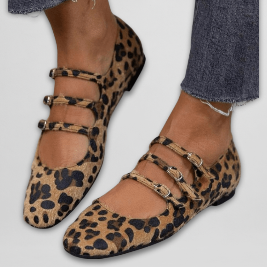 Luna | Ballerine con Stampa Animale