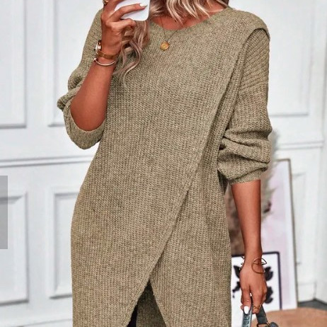 Olivia | Abito lungo in maglia