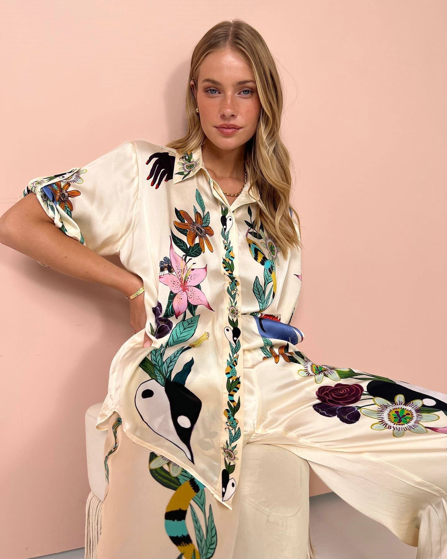 Elena | Lussuoso set da due pezzi - Eleganza senza tempo per tutte le occasioni