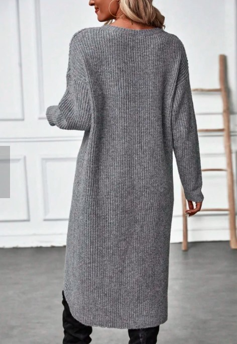 Olivia | Abito lungo in maglia