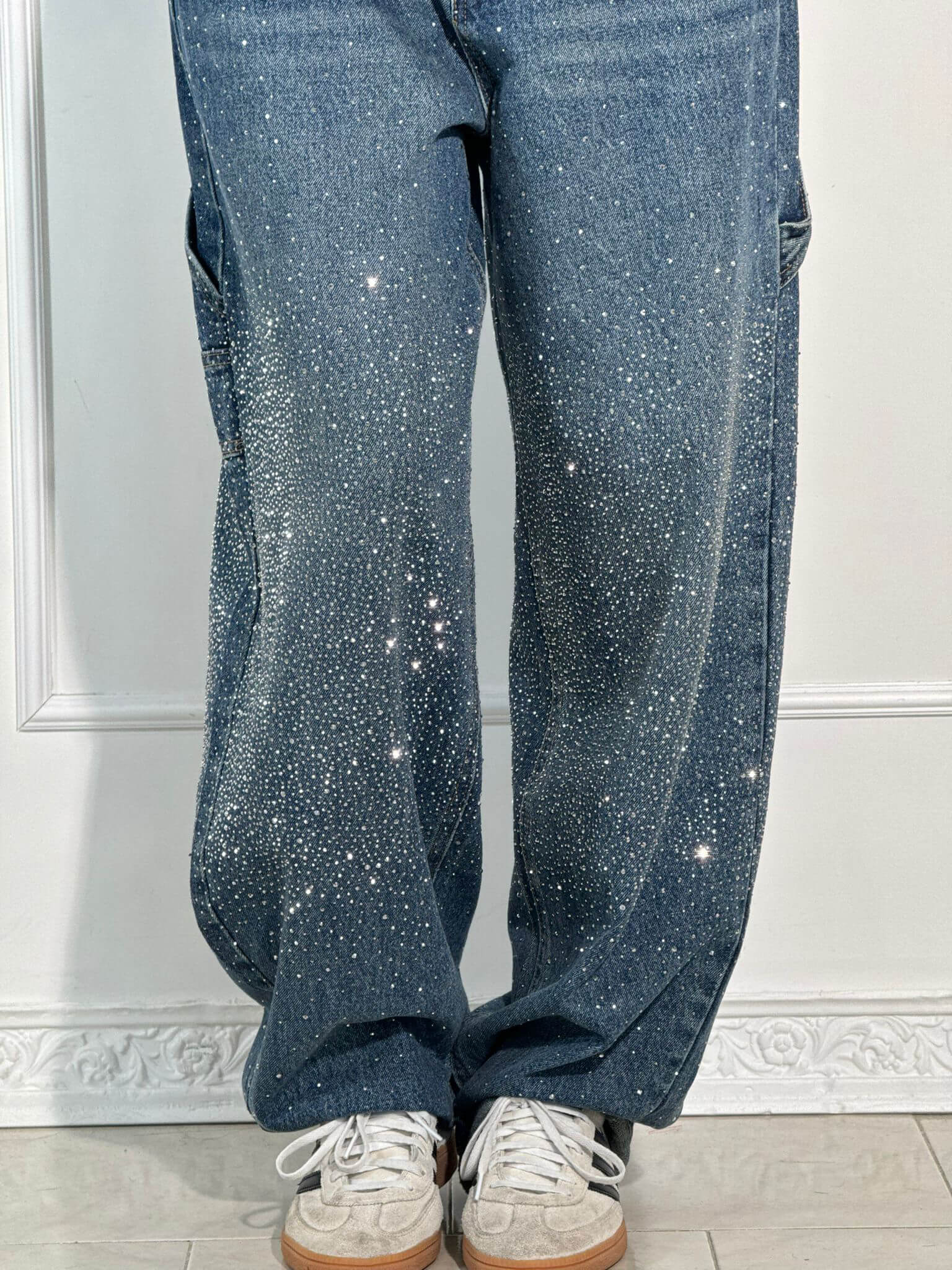 Martina | Jeans a diamante