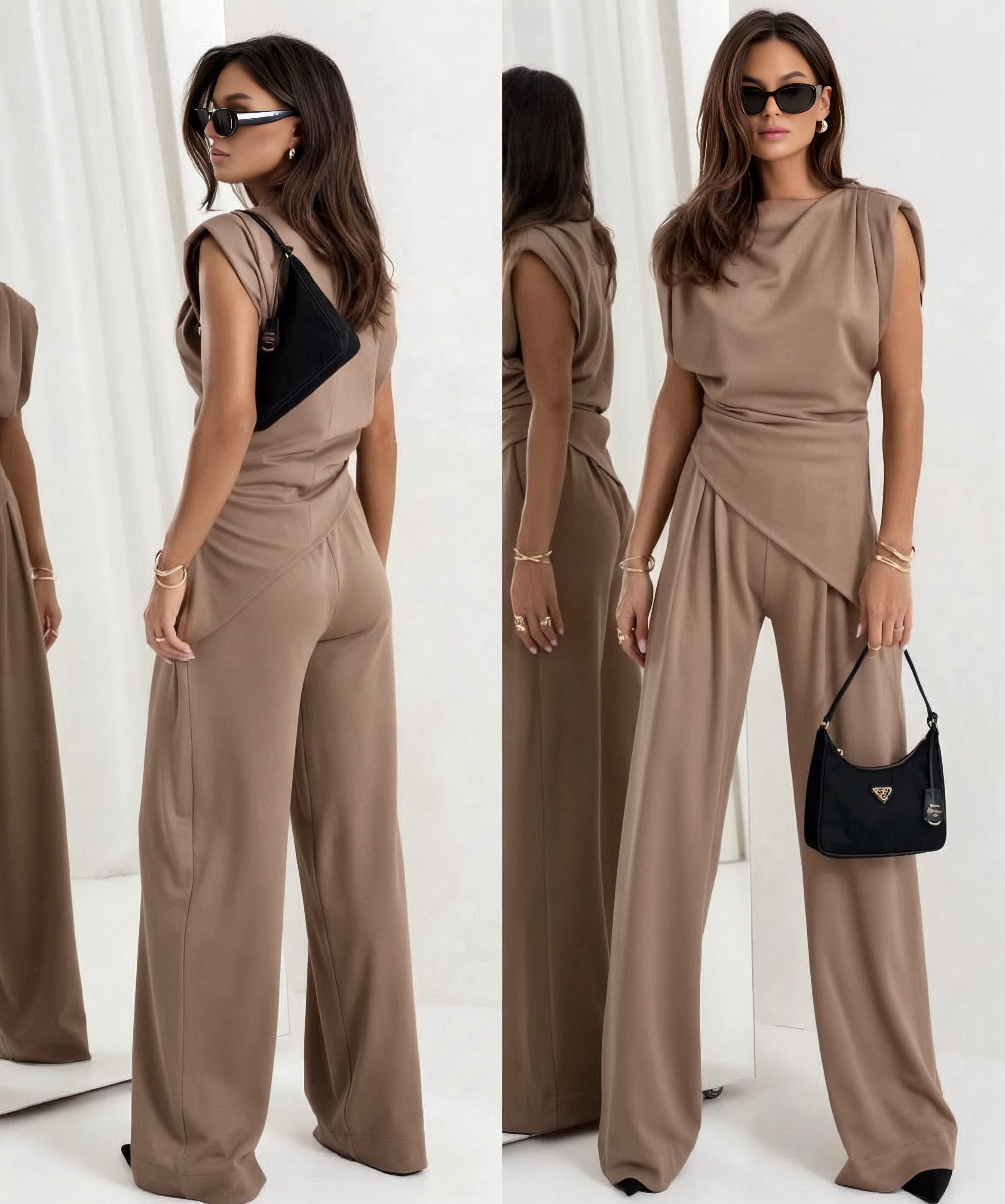 Belle Nuit™ | Aria Chic 2-Piece Sleeveless Set
