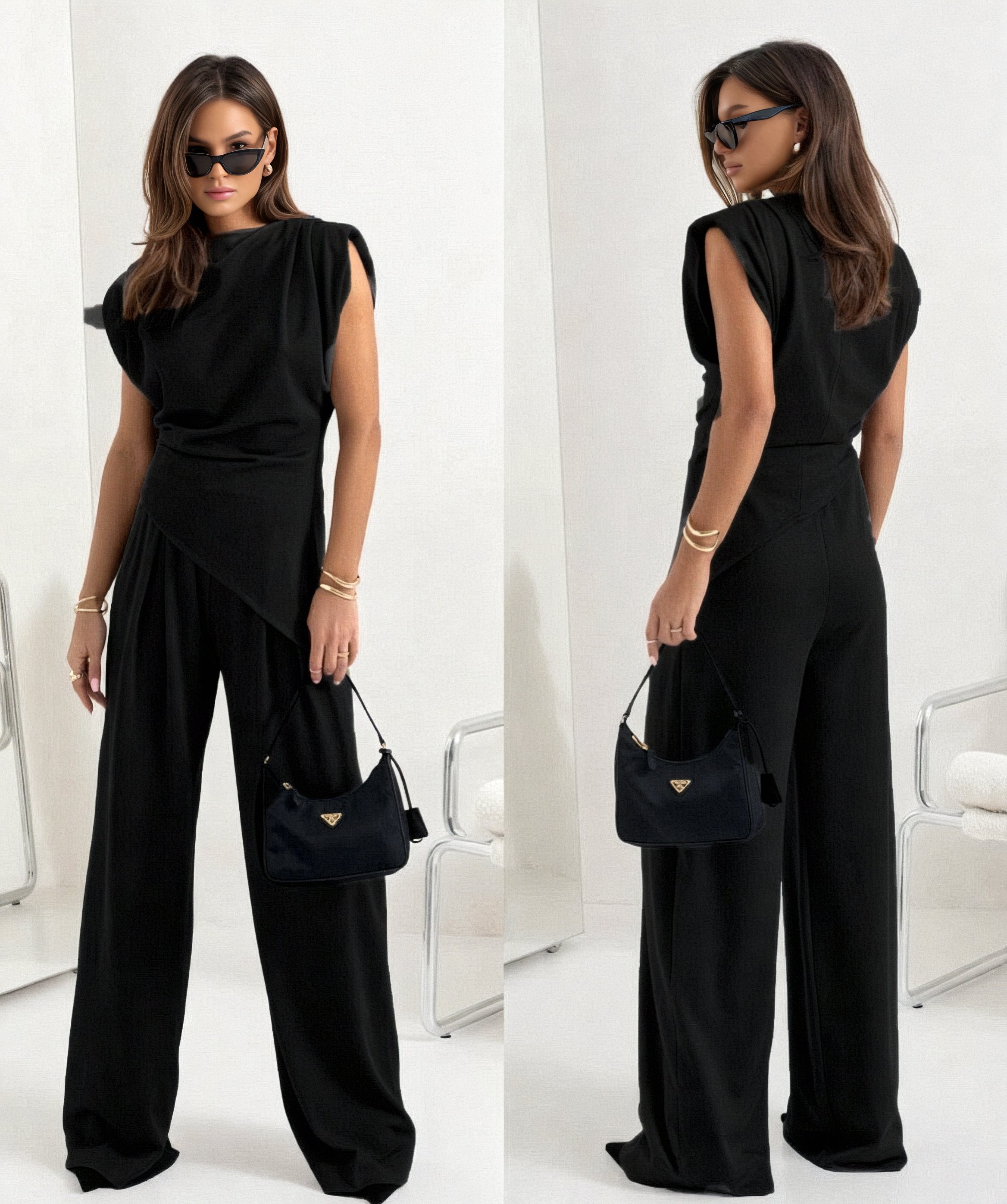 Belle Nuit™ | Aria Chic 2-Piece Sleeveless Set