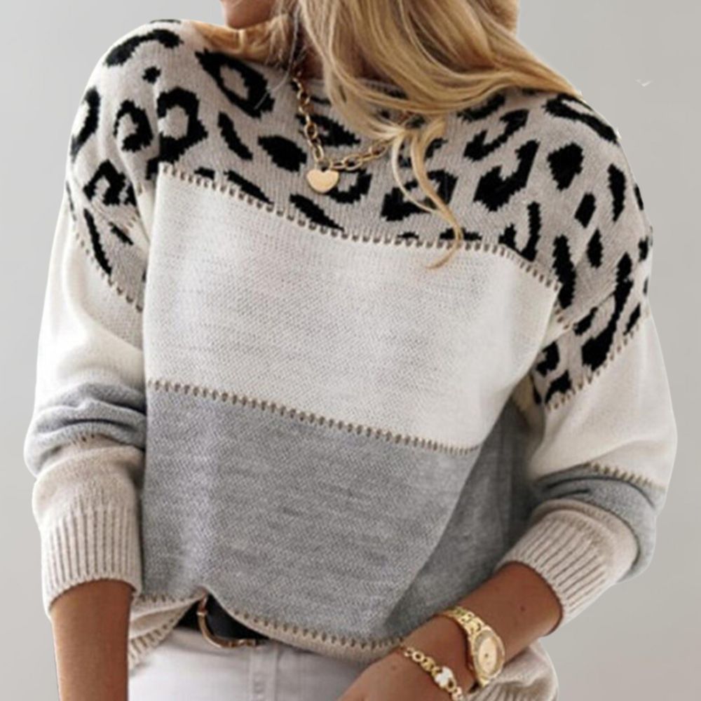 Cheyenne | Felpa con Stampa Leopardo