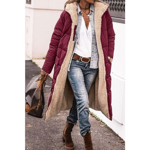 Dakota | Cappotto Polare e da Tempo Libero con Cappuccio