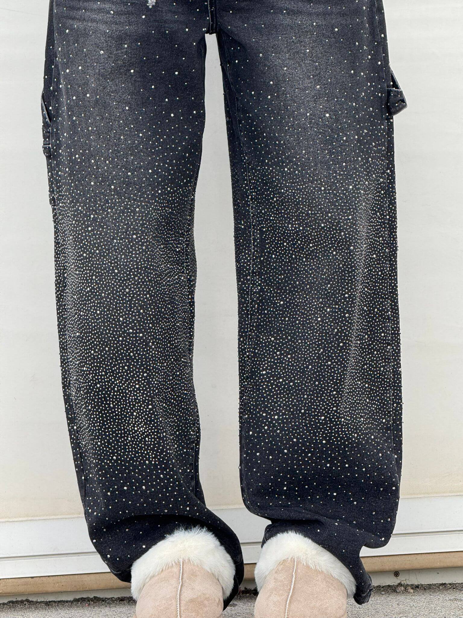 Martina | Jeans a diamante