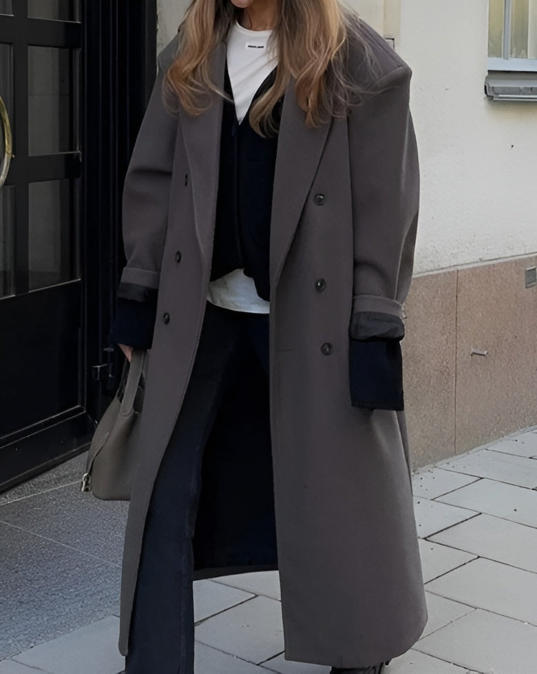 Belle Nuit™ | Juna Long Oversized Coat