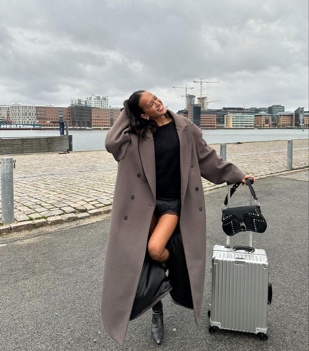 Belle Nuit™ | Juna Long Oversized Coat