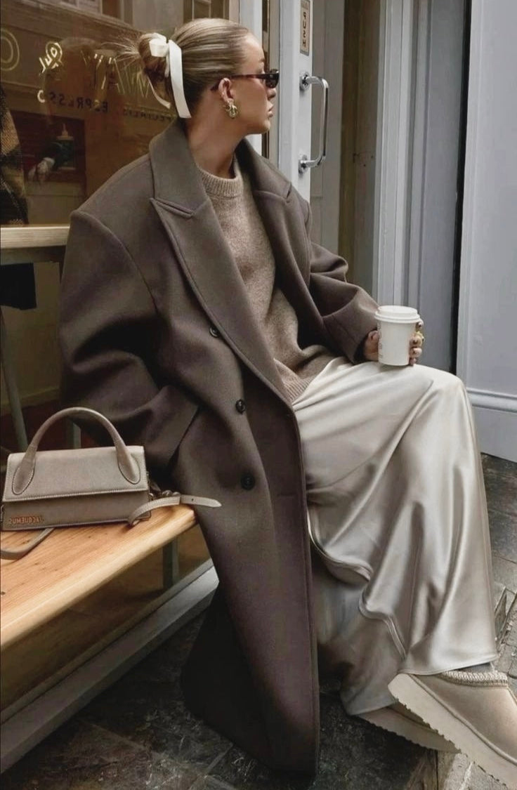 Belle Nuit™ | Juna Long Oversized Coat
