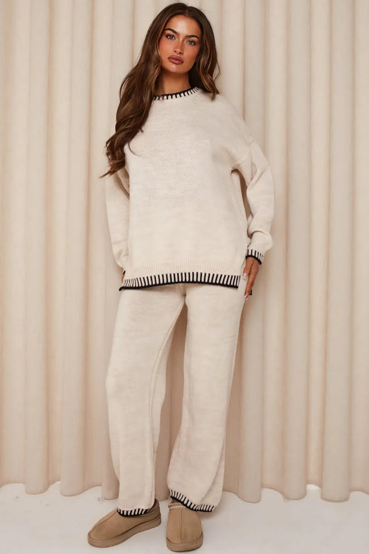Belle Nuit™ | Knit Jumper & Trouser Set