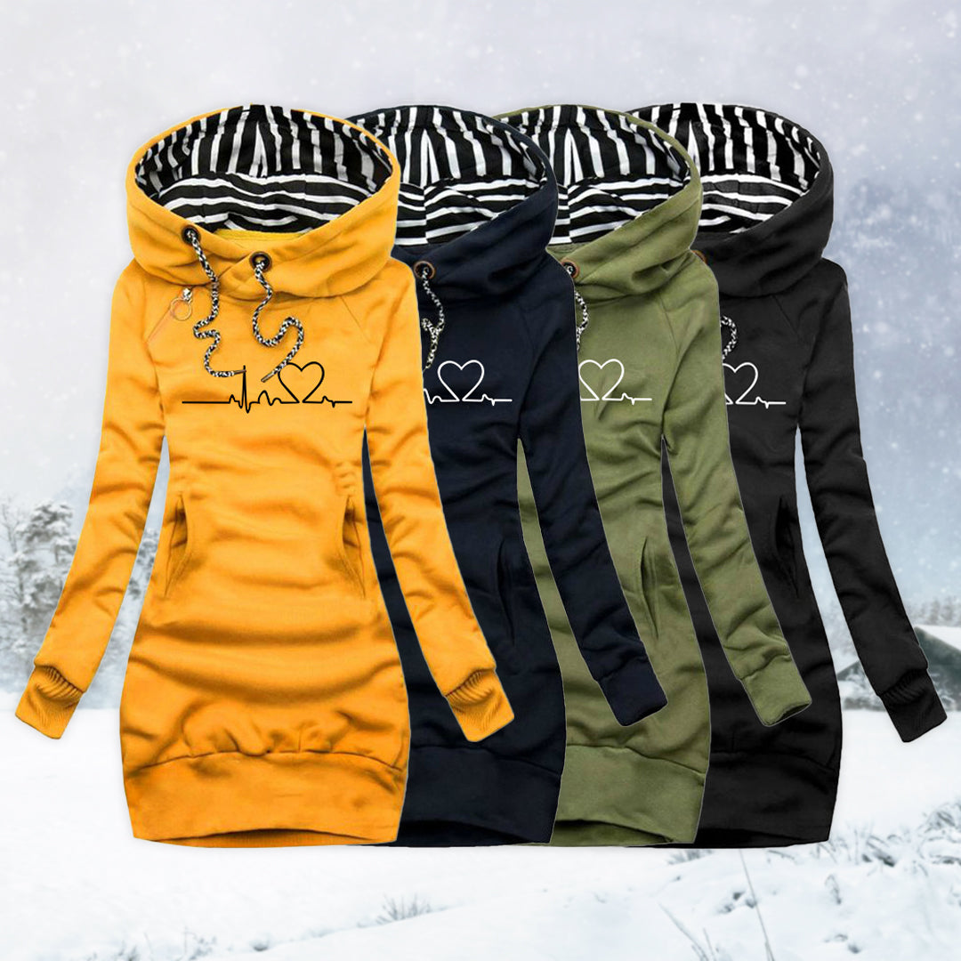 Carina | Gilet a maglia con motivo a cuore