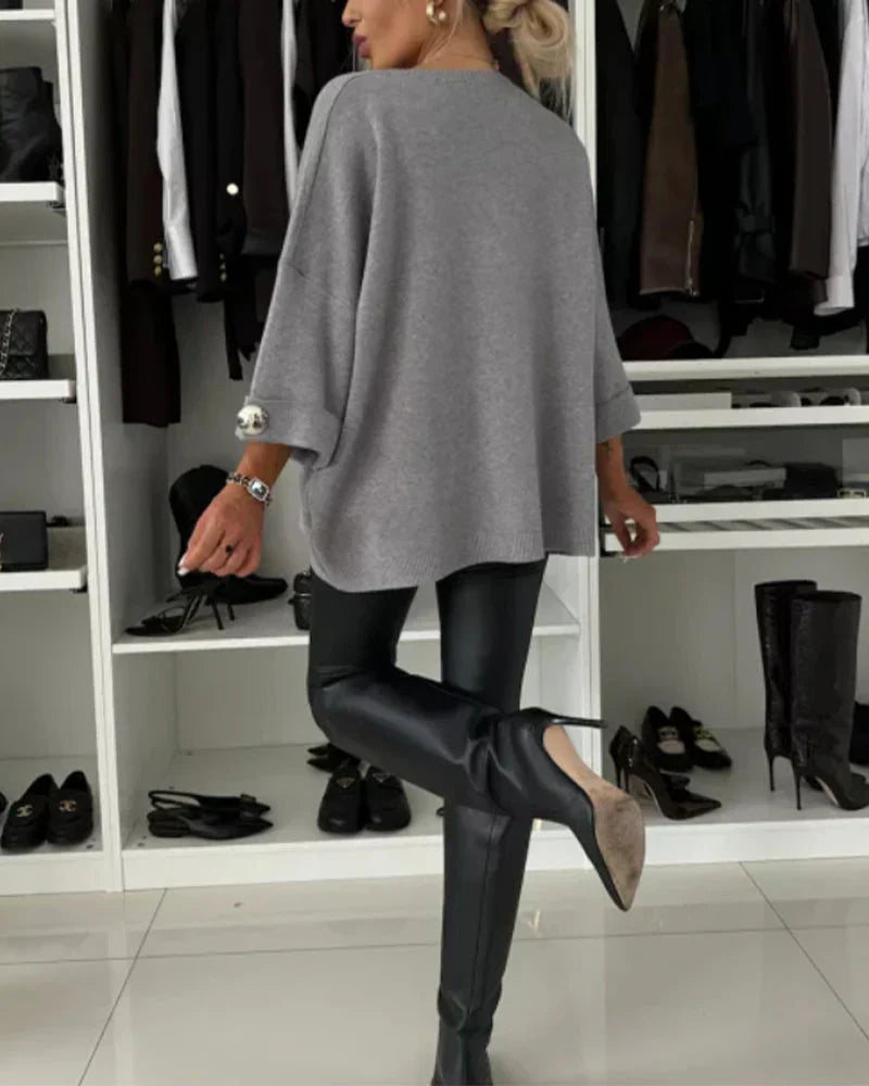 Lucy | Elegante maglione lavorato a maglia