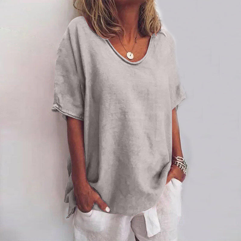 Anna | Blusa Comoda E Ampia Sulle Rotondità